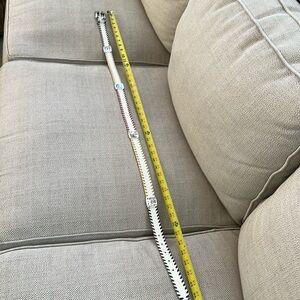 Brighton Size 38” Beautiful White Belt